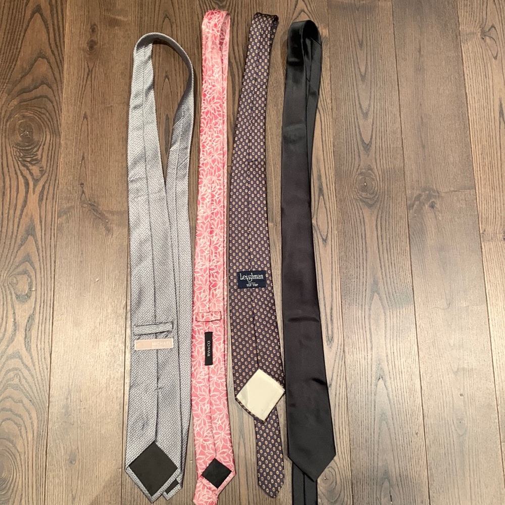 4 Tie - ( Michael Kors , RW& co , LeiShman , Knightsbridge sloane)